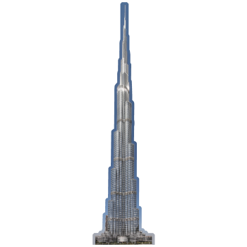 Burj Khalifa Dubai Cardboard Cutout Standee Standup - $0.00