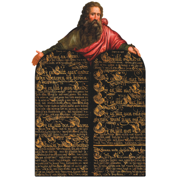 Moses and the Ten Commandments Cardboard Cutout Standee Standup - $0.00