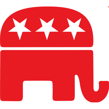 Republican Elephant Cardboard Cutout Standee Standup
