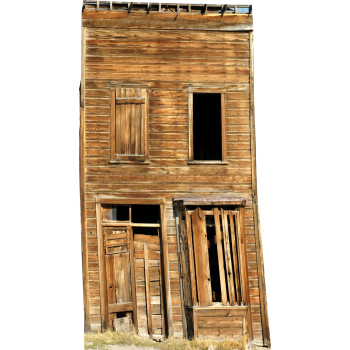 SP12727 Western Rustic 1800s Ghost Town Old Building Cardboard Cutout Standup Standee 