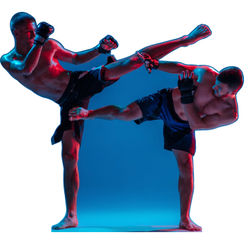 SP12809 MMA Fighters SP12809 MMA Fighters 80x80in Kickboxing Kick Boxing Fighting Cardboard Cutout Standup StandeeKickboxing Kick Boxing Fighting Cardboard Cutout Standup Standee -$0.00