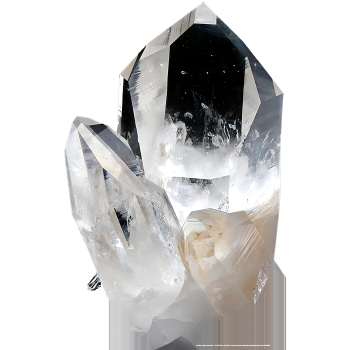 SP12820 Big Quarts Rock Crystal Diamond Cardboard Cutout Standup Standee -$0.00