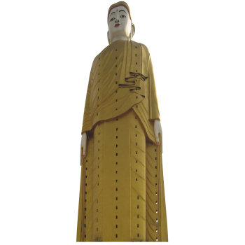 Monywa Buddhas Myanmar Cardboard Cutout Standee Standup - $0.00