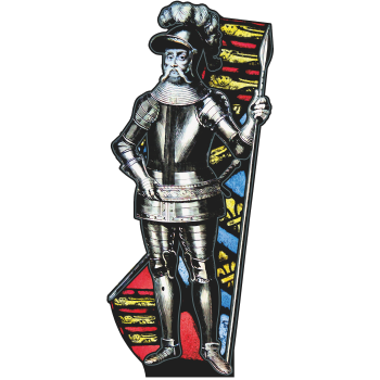 Edward 3rd Hundred Years War Medieval Knight Armor Cardboard Cutout Standee Standup -$0.00