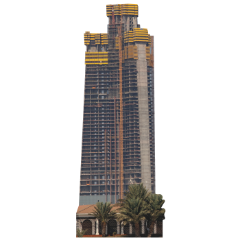 Jeddah Tower Saudi Arabia Current Construction Cardboard Cutout Standee Standup -$0.00