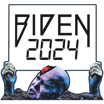 Joe Biden Halloween Zombie 2024 Plastic Outside Yard Sign - $30.00