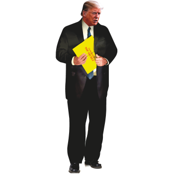 Donald Trump Top Secret Documents Confidential Classified Cardboard Cutout Standee Standup -$48.99