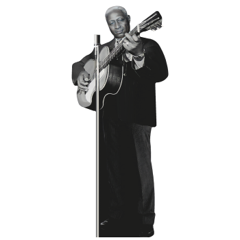 Lead Belly Folk Blues Musician Guitar Cardboard Cutout Standee Standup - $0.00