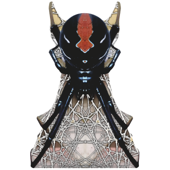 Giant Black Widow Spider Cardboard Cutout Standee Standup