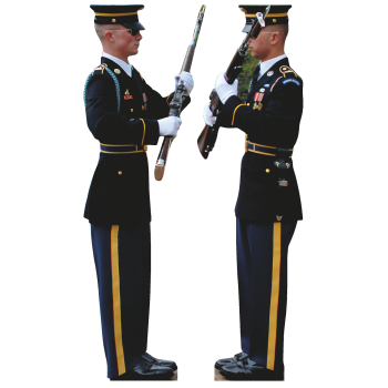 US Army Honor Guard 2 pack Tomb Unknown Soldier -$0.00
