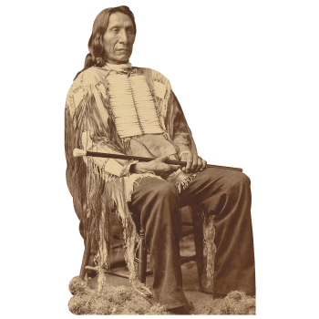 Indian Native American Chief Red Cloud Sitting