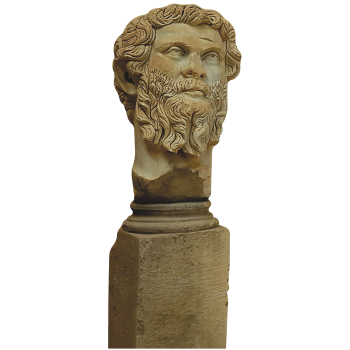 Emperor Septimius Severus Head Bust Roman Statue Cardboard Cutout - $0.00
