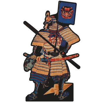 Onikojima Samurai Illustration Ninja Japan Warrior - $48.99