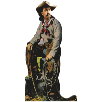 Cowboy King of the Plains Western Yellowstone 1883 Cardboard Cutout - $49.99