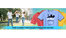 Need a custom T-Shirt Fast? New site launch Shirts Next Day