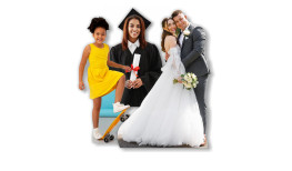 Life-Size Custom Cutouts for Graduation | Celebrate in Style