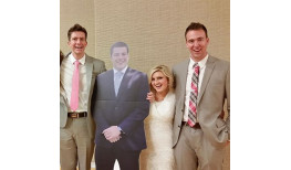 Custom Cardboard Cutouts are our business and business is good!