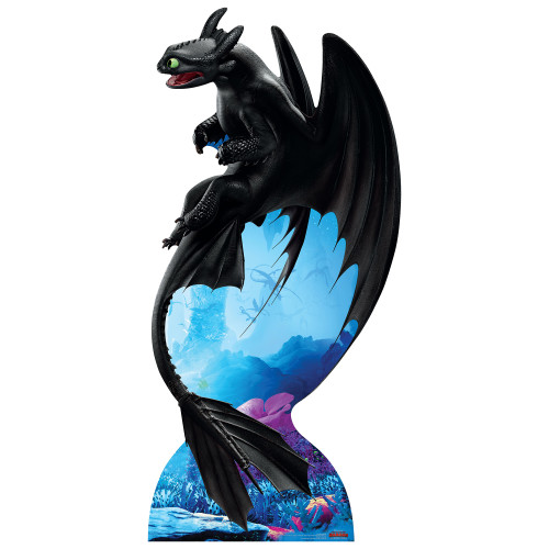 TOOTHLESS HTTYD2 How to Train Your Dragon 2 CARDBOARD CUTOUT Standup Standee