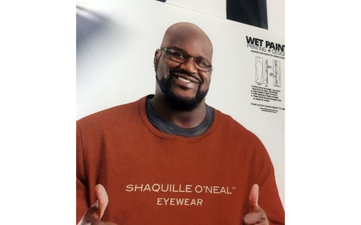 Shaq is in the house