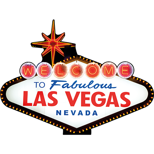 Hap Las Vegas Sign by Karen Mandau Latitude Run