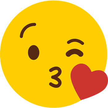 Blowing Kisses Emoji -$0.00