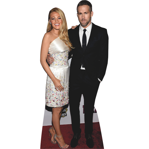 Fan Pack - Ryan Reynolds Casual Style Lifesize and Mini Cardboard  Cutout/Standup/Standee - Includes 8x10 Star Photo