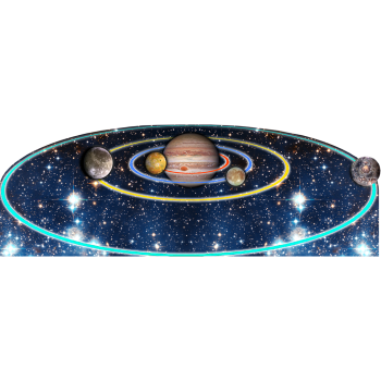 Jupiter Jovian System Galilean Moons Orbit NASA Space Planet - $59.99