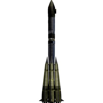 Voskhod Soviet Union Space Race Rocket Russian NASA