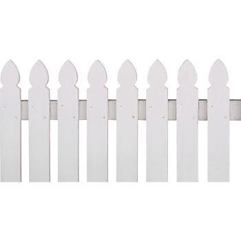 White Picket Fence 45x23 inches - $34.99