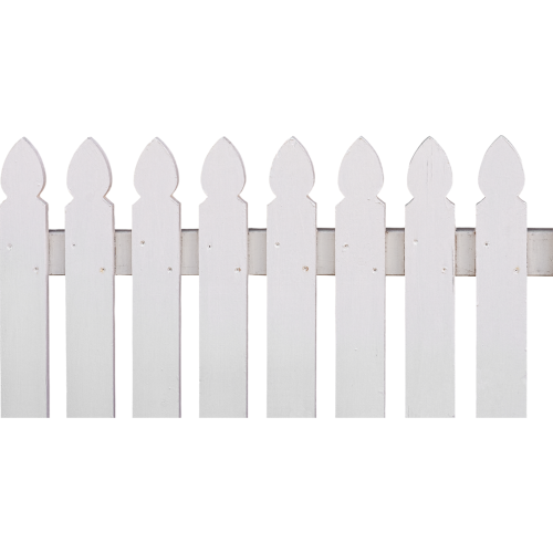 white picket fence png