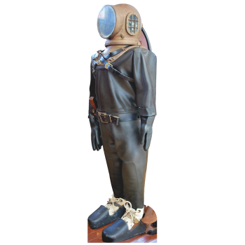 Early 1900s Historical Deep Sea Diving Suit
