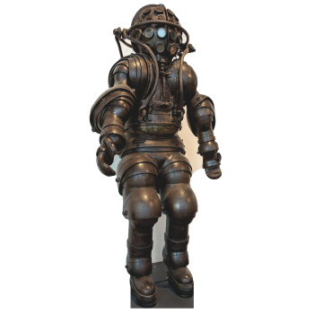 Scaphandre Carmagnolle 1800s Atmospheric Diving Suit Anthropomorphic -$49.99