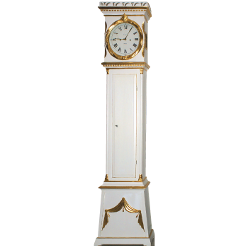 Bornholm White Grandfather Clock