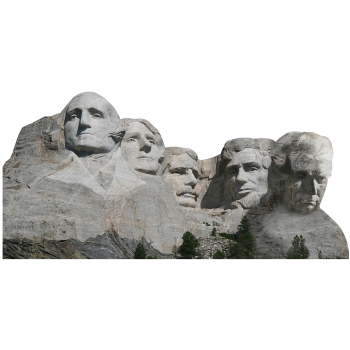 Mount Rushmore with Trump -$0.00
