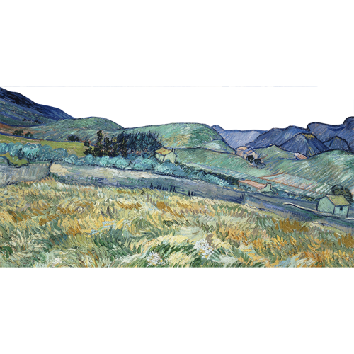 Van Gogh Mountainous Landscape