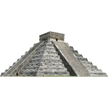 Chichen Itza Mayan Temple of Kukulcan El Castillo at Yucatan Mexico -$0.00