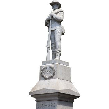 Removed Confederate Soldier Memorial Huntsville Alabama Taken Down Statue - $0.00