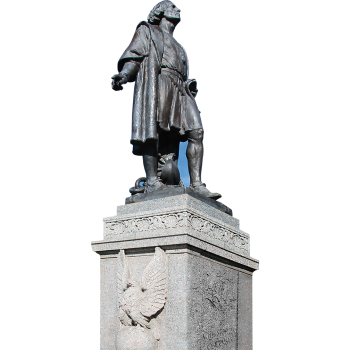 Removed Bronze Christopher Columbus Taken Down Statue - $0.00