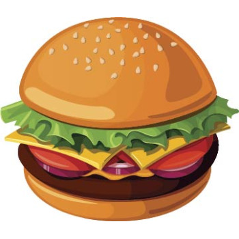 Cheeze Burger Cardboard Cutout - $39.95