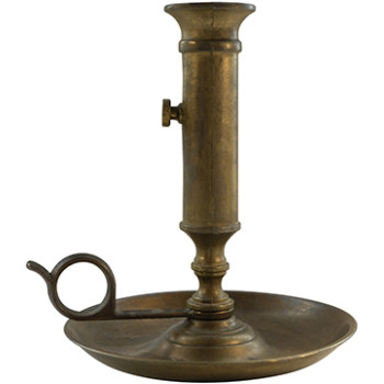 Old Bronze Candle Holder Cardboard Cutout - $53.99