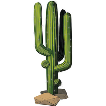 Cactus Cardboard Cutout -$64.99