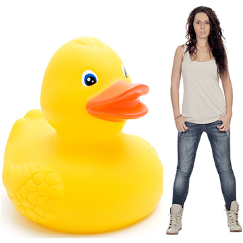 Toy Rubber Ducky Cardboard Cutout