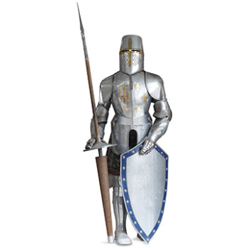 Suit Of Armor Cardboard Cutout -$64.99