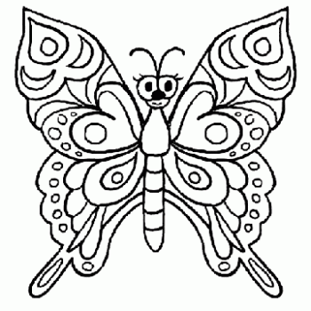 Butter Fly Cardboard Coloring Cutout - $14.99