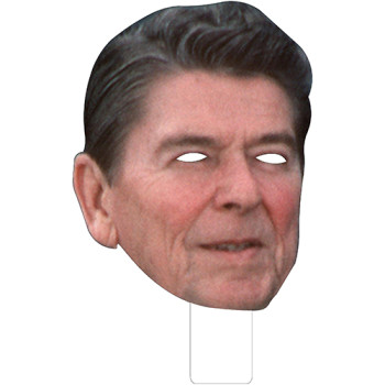 FKB25040 Ronald Reagan Cardboard Mask - $0.00