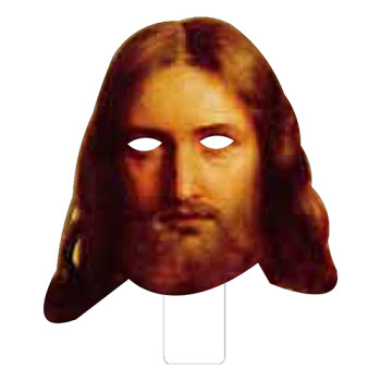 FKB48801 Jesus Christ Cardboard Mask - $0.00