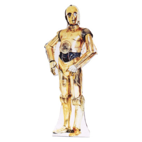 C 3PO Star Wars Cardboard Cutout