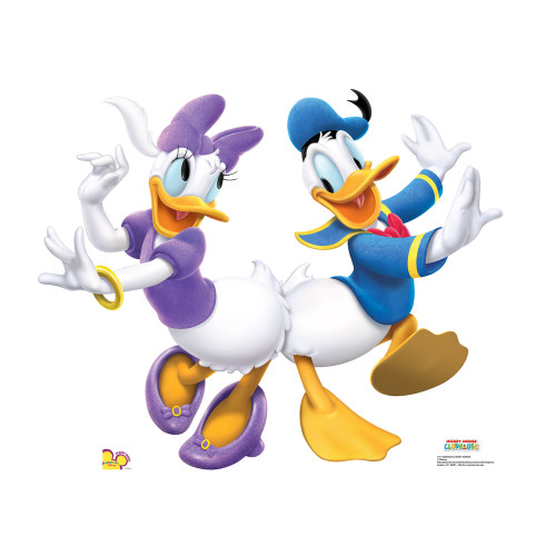 Donald & Daisy Dancing Cardboard Cutout