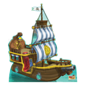 Bucky the Pirate Ship Jake, and Neverland Pirates Cardboard Cutout -$49.95
