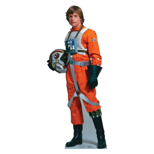 Luke Skywalker Rebel Pilot Star Wars Cardboard Cutout
